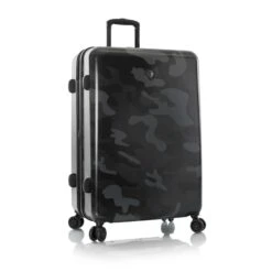 Heys Black Camo 3 Piece Spinner Set -Travelpro || Samsonite Shop Heys America Black Camo 3 Piece Spinner Set 6