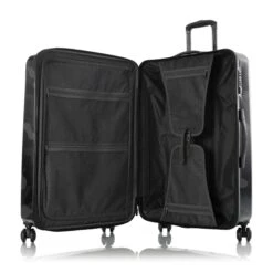 Heys Black Camo 3 Piece Spinner Set -Travelpro || Samsonite Shop Heys America Black Camo 3 Piece Spinner Set 7