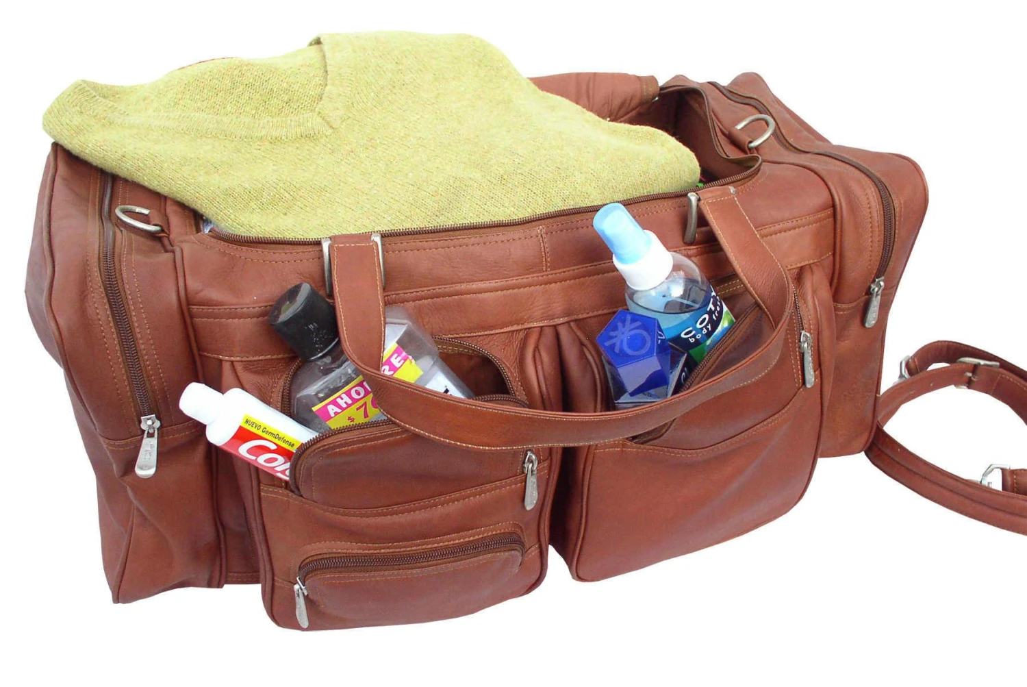 Piel 24" Duffel With Pockets 6 Piel 24" Duffel With Pockets - Image 6