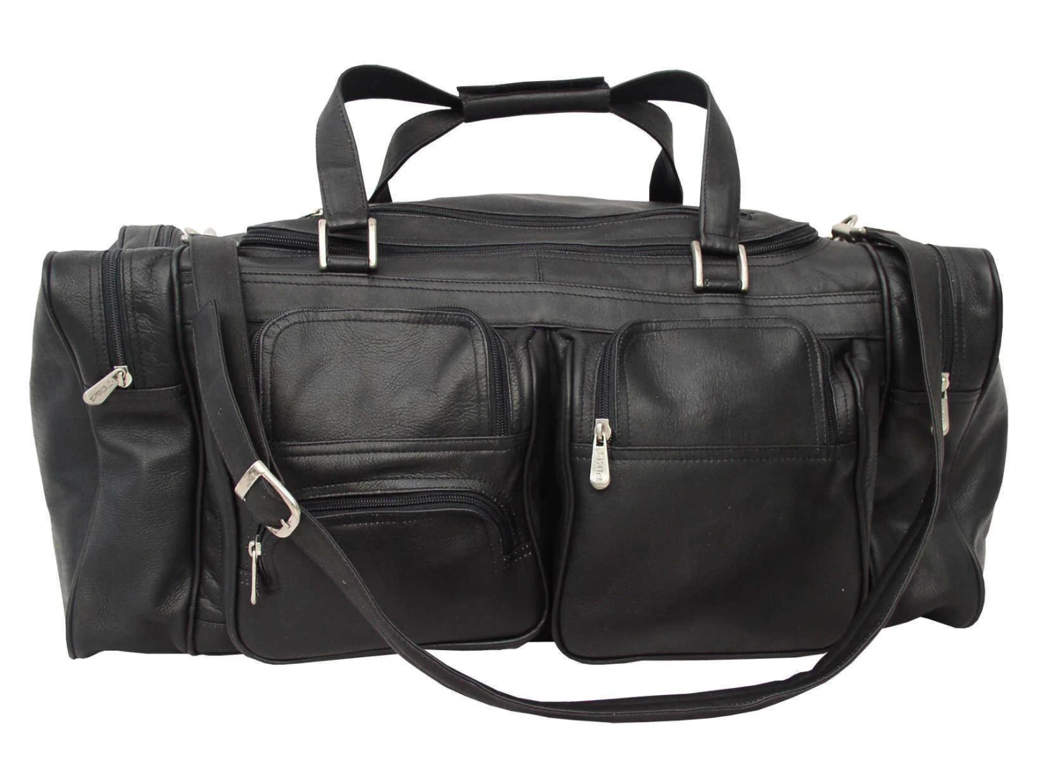 Piel 24" Duffel With Pockets 9 Piel 24" Duffel With Pockets - Image 9