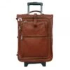 Piel Leather 19" Multi-Pocket Wheeler