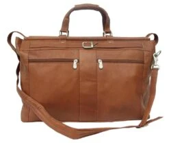 Piel Leather Carpet Bag With Pockets -Travelpro || Samsonite Shop Piel Leather Carpet Bag with Pockets 6