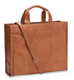 Piel Leather Carry-All Tote -Travelpro || Samsonite Shop Piel Leather Carry All Tote 5