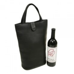Piel Leather Double Wine Tote -Travelpro || Samsonite Shop Piel Leather Double Wine Tote 7