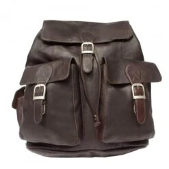 Piel Leather Large Buckle-Flap Backpack 15 Piel Leather Large Buckle-Flap Backpack -Travelpro || Samsonite Shop Piel Leather Large Buckle Flap Backpack 8