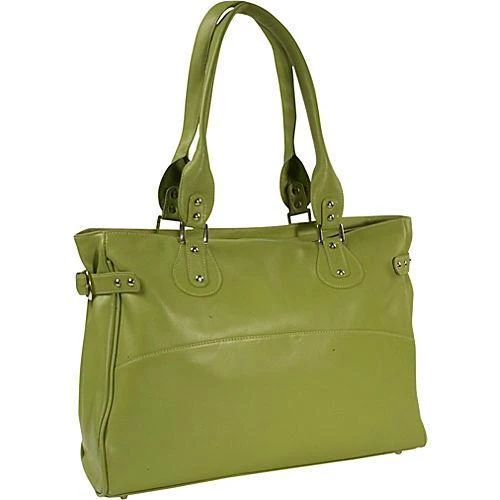 Piel Leather Large Ladies Side Strap Tote 11 Piel Leather Large Ladies Side Strap Tote - Image 11