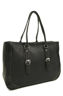 Piel Leather Shoulder Buckle Tote -Travelpro || Samsonite Shop Piel Leather Shoulder Buckle Tote 6