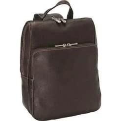 Piel Leather Slim Front Pocket Backpack -Travelpro || Samsonite Shop Piel Leather Slim Front Pocket Backpack 7