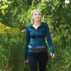 Travelon Double Zip Waist Pack -Travelpro || Samsonite Shop Travelon Double Zip Waist Pack 3