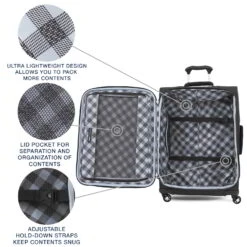 Travelpro Maxlite 5 Lightweight 29" Expandable Spinner -Travelpro || Samsonite Shop Travelpro Maxlite 5 Lightweight 29 Expandable Spinner 9