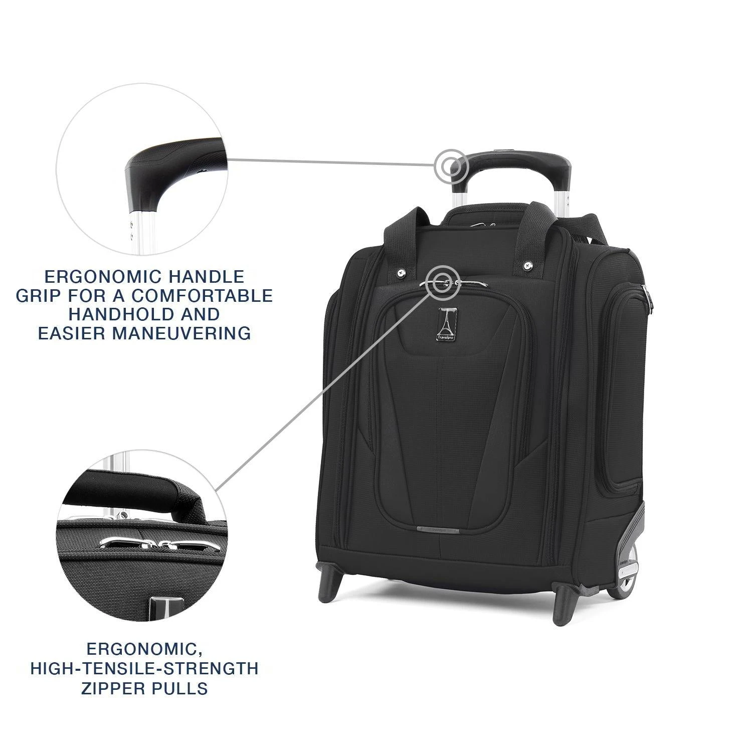 Travelpro Maxlite 5 Lightweight Rolling Underseat Carry-On 6 Travelpro Maxlite 5 Lightweight Rolling Underseat Carry-On - Image 6