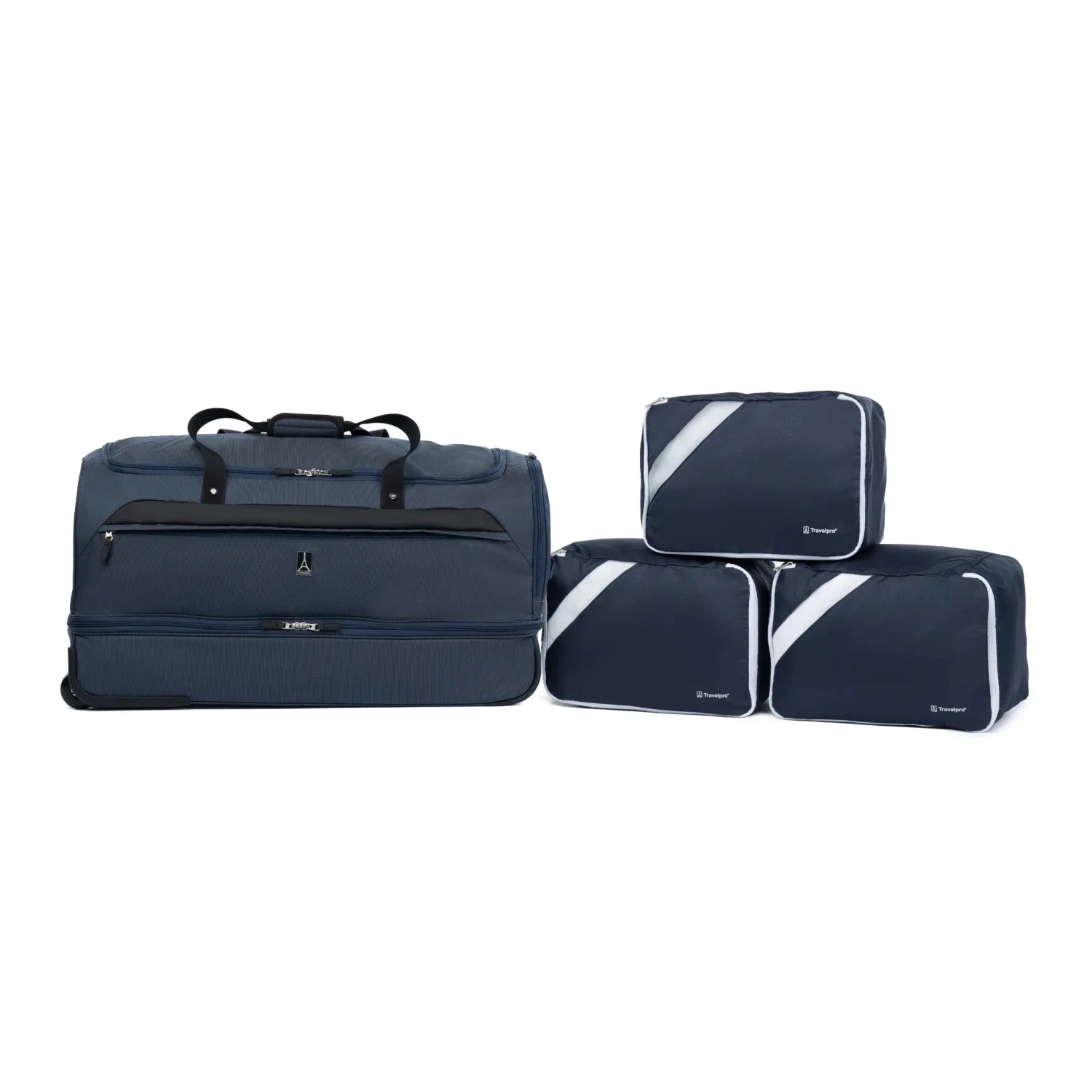 Travelpro Roadtrip 30" Drop-Bottom Rolling Duffel With Packing Cubes 1 Travelpro Roadtrip 30" Drop-Bottom Rolling Duffel With Packing Cubes