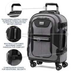 Bold By Travelpro 21" Expandable Spinner -Travelpro || Samsonite Shop bold by travelpro 21 expandable spinner 9