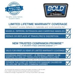 Bold By Travelpro 25" Expandable Rollaboard -Travelpro || Samsonite Shop bold by travelpro 25 expandable rollaboard 6