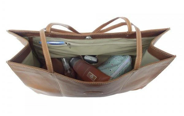 Piel Leather Carry-All Market Bag 2 Piel Leather Carry-All Market Bag - Image 2