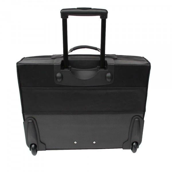 Piel Leather Garment Bag On Wheels 5 Piel Leather Garment Bag On Wheels - Image 5
