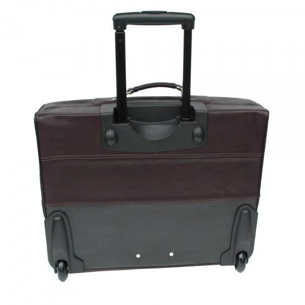 Piel Leather Garment Bag On Wheels 6 Piel Leather Garment Bag On Wheels - Image 6