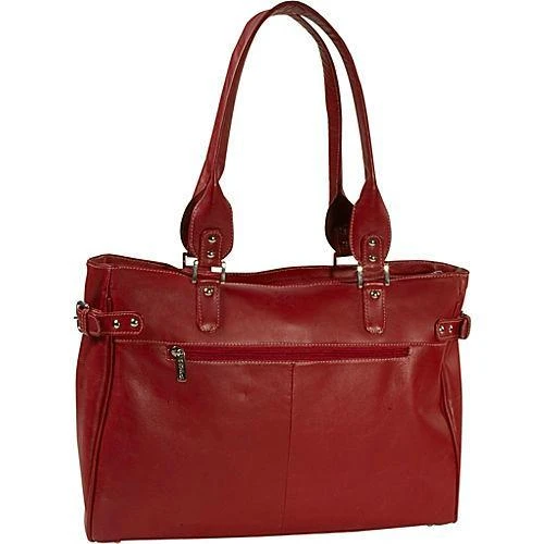 Piel Leather Large Ladies Side Strap Tote 7 Piel Leather Large Ladies Side Strap Tote - Image 7