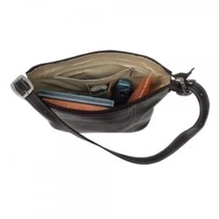 Piel Leather Medium Shoulder Bag -Travelpro || Samsonite Shop piel leather medium shoulder bag 3