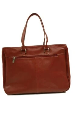 Piel Leather Shoulder Buckle Tote -Travelpro || Samsonite Shop piel leather shoulder buckle tote 4
