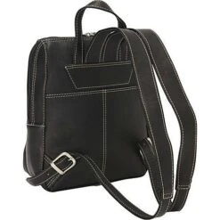 Piel Leather Slim Front Pocket Backpack -Travelpro || Samsonite Shop piel leather slim front pocket backpack 4